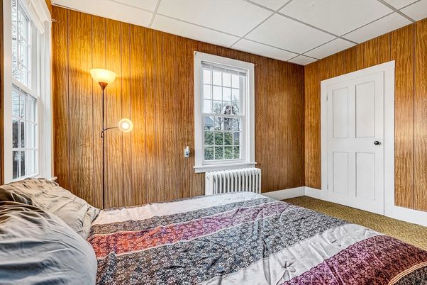 Bedroom, Interior, Wooden Walls