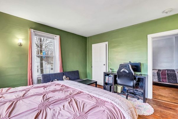 Bedroom, Home Office, Interior, Wood Texture Flooring
