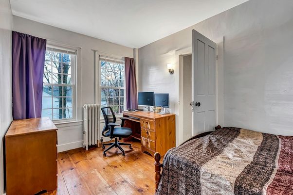 Bedroom, Home Office, Interior, Wood Texture Flooring