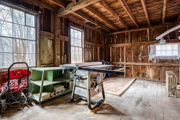 Game Room, Interior, Wooden Beams, Wooden Ceilings, Wood Texture Flooring, Wooden Walls
