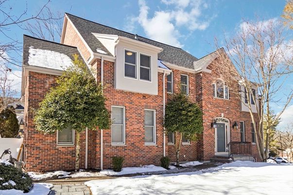 Exterior, Facade, Brick Facade, Tudor Revival