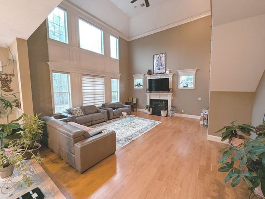 Fireplace, Interior, Living room, Wood Texture Flooring