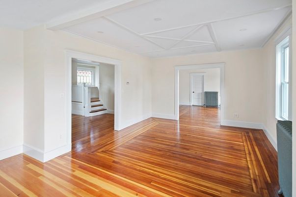 Empty room, Interior, Wood Texture Flooring
