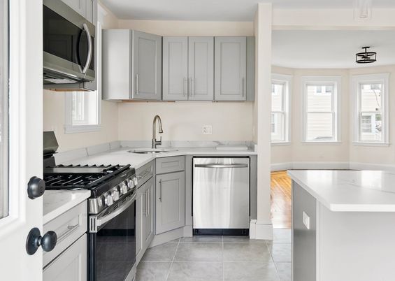 Interior, Kitchen, Stainless Steel Appliances