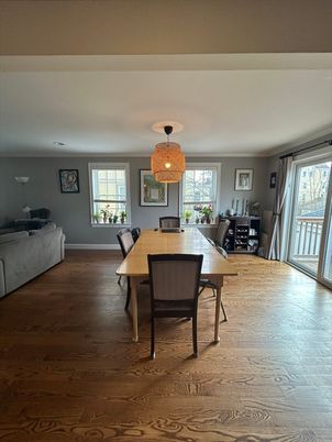 Dining room, Interior, Wood Texture Flooring