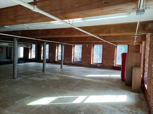 Interior, Stone Walls, Wooden Beams