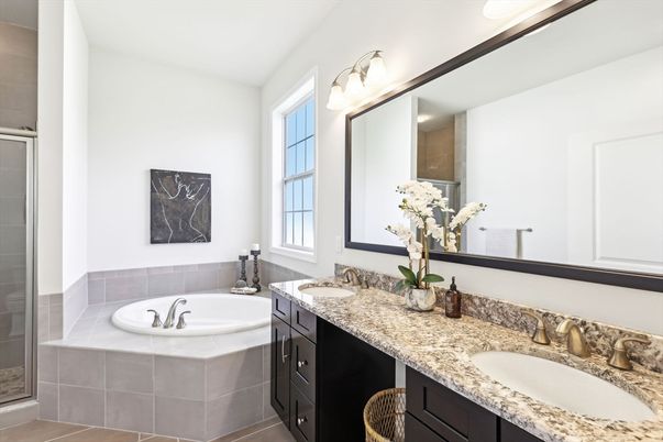 Bathroom, Dual Sink Vanities, Interior