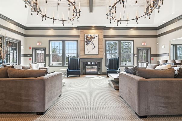 Chandelier, Fireplace, Interior, Living room, Wooden Walls