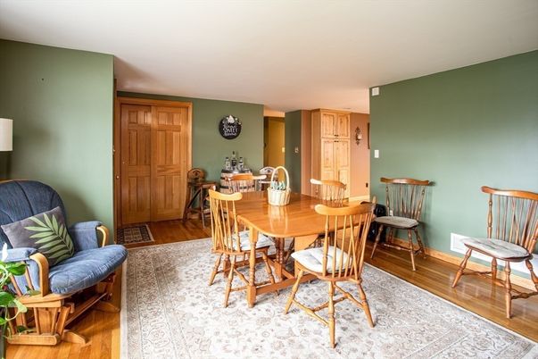 Dining room, Interior, Wood Texture Flooring