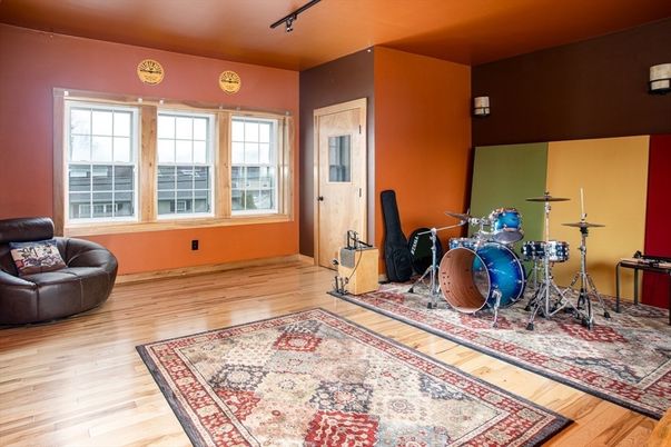 Fitness Equipment, Interior, Wood Texture Flooring