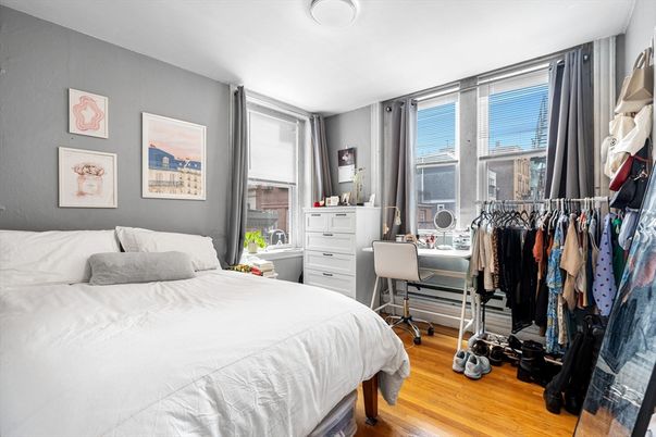 Bedroom, Home Office, Interior, Wood Texture Flooring