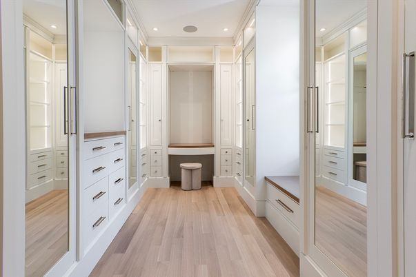 Interior, Recessed Lighting, Walk-in Closets, Wood Texture Flooring
