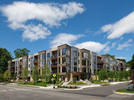 Exterior, Facade, Condo Building