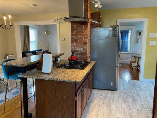 Dining room, Interior, Wood Texture Flooring