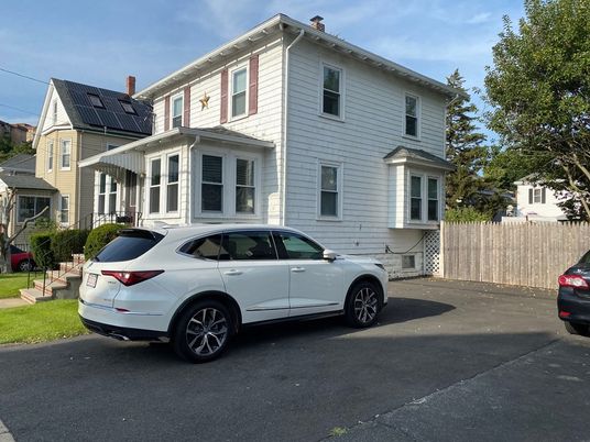 Exterior, Facade, Solar Panels, Queen Anne Victorian