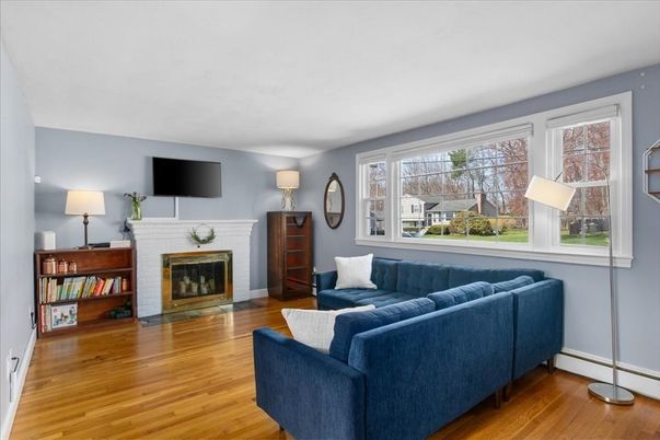 Fireplace, Interior, Living room, Wood Texture Flooring