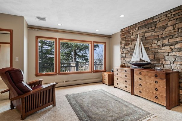 Interior, Recessed Lighting, Stone Walls