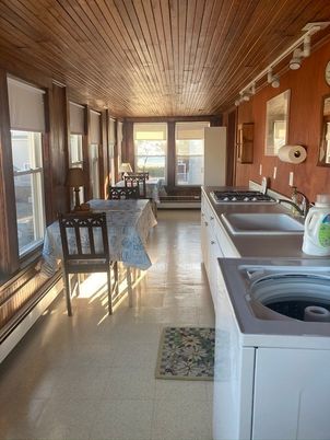 Dining room, Interior, Wooden Ceilings
