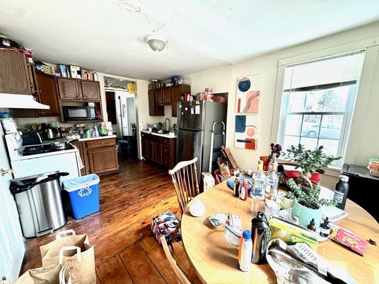 Dining room, Interior, Kitchen, Wood Texture Flooring