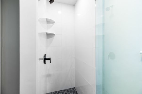 Bathroom, Glass Shower, Interior