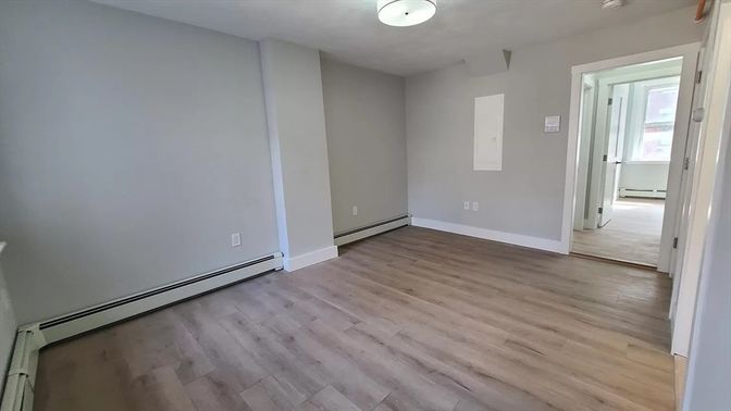 Empty room, Interior, Wood Texture Flooring