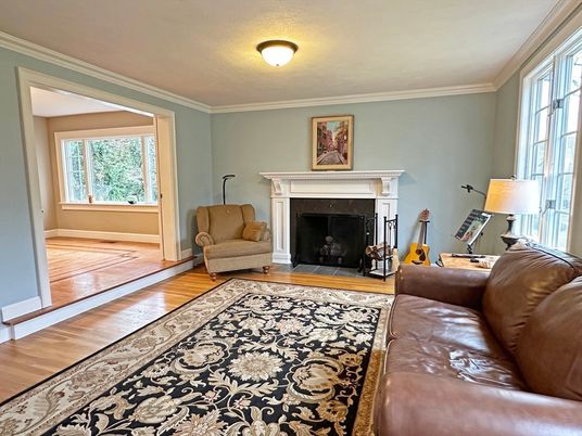 Fireplace, Interior, Living room, Wood Texture Flooring
