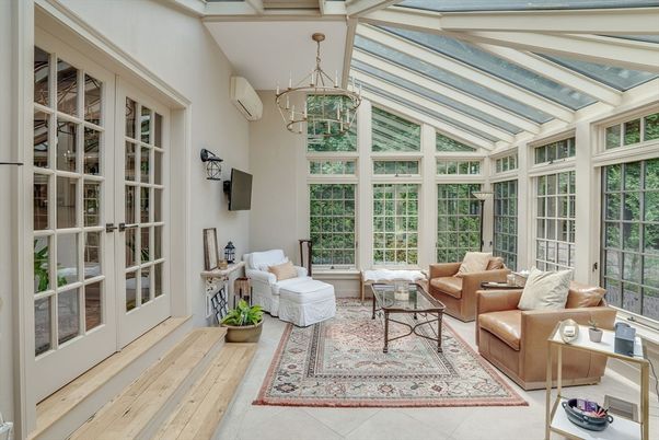 Interior, Living room, Pendant Lights, Sun Room