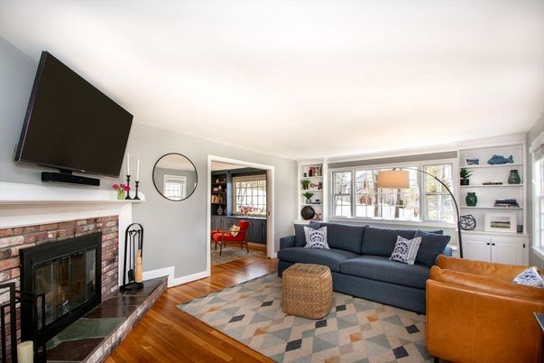 Fireplace, Interior, Living room, Wood Texture Flooring