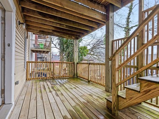 Exterior, Wood Texture Flooring