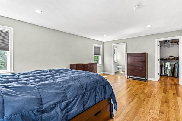 Bathroom, Bedroom, Interior, Recessed Lighting, Wood Texture Flooring