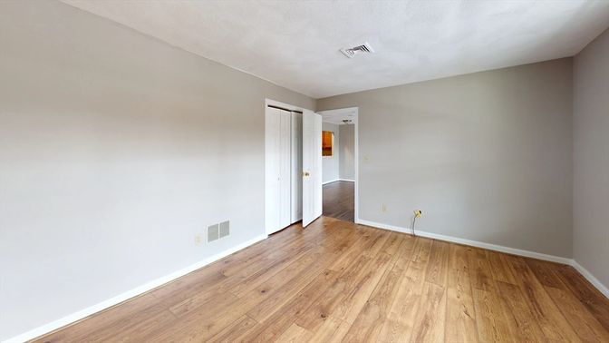 Empty room, Interior, Wood Texture Flooring
