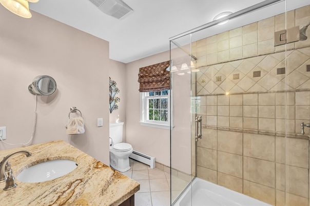Bathroom, Glass Shower, Interior