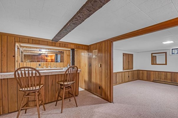 Interior, Recessed Lighting, Wooden Walls