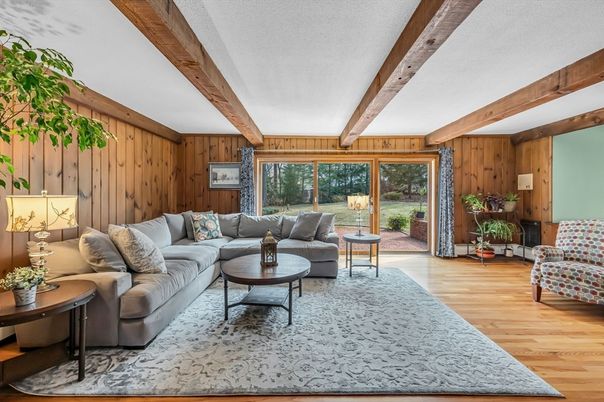 Interior, Living room, Wooden Beams, Wood Texture Flooring, Wooden Walls