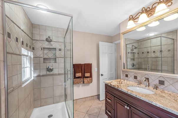 Bathroom, Glass Shower, Interior