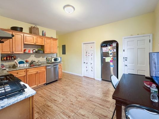 Dining room, Interior, Kitchen, Wood Texture Flooring