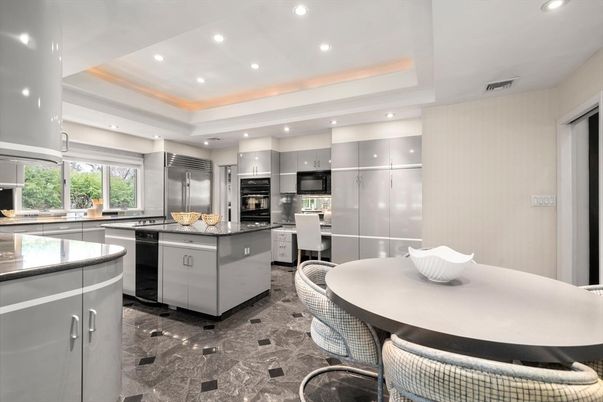 Interior, Kitchen, Recessed Lighting, Stainless Steel Appliances
