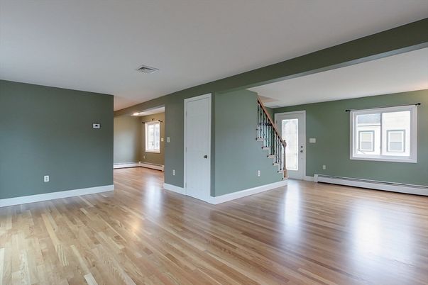 Empty room, Interior, Wood Texture Flooring