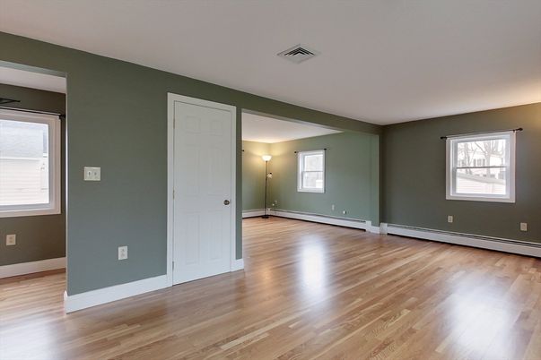 Empty room, Interior, Wood Texture Flooring