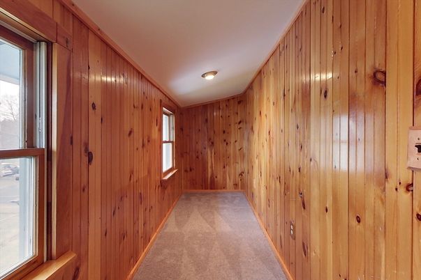 Empty room, Interior, Wooden Walls