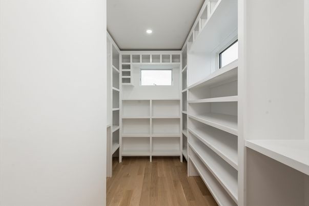 Interior, Recessed Lighting, Walk-in Closets, Wood Texture Flooring