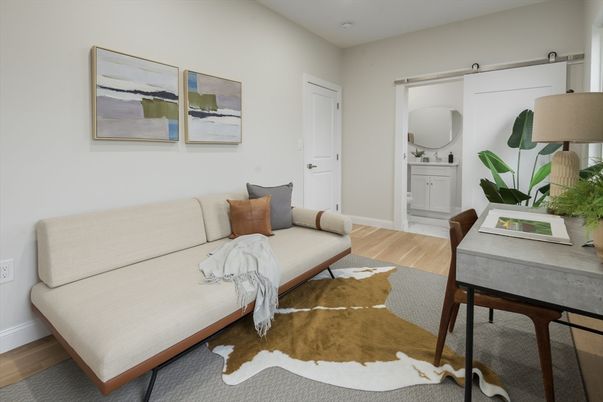 Bedroom, Home Office, Interior, Wood Texture Flooring