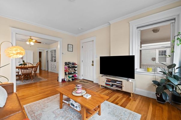 Dining room, Interior, Wood Texture Flooring