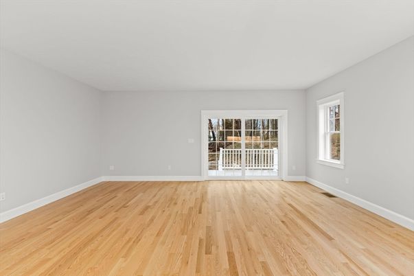Empty room, Interior, Wood Texture Flooring