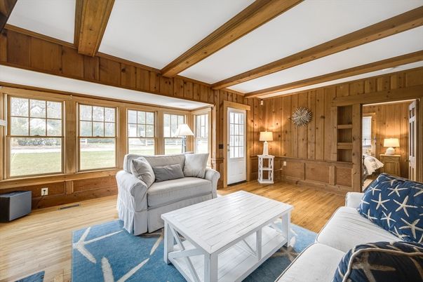 Interior, Living room, Wooden Beams, Wood Texture Flooring, Wooden Walls