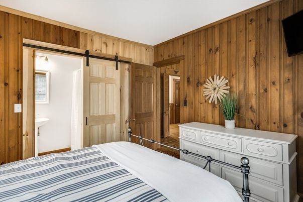 Bedroom, Interior, Wooden Walls