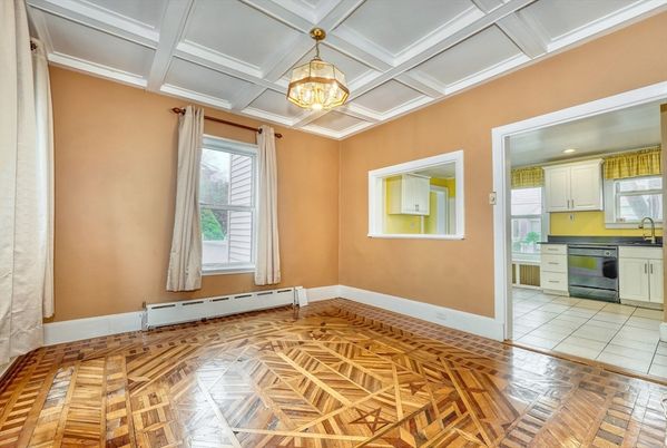 Chandelier, Interior, Kitchen, Pendant Lights, Wood Texture Flooring