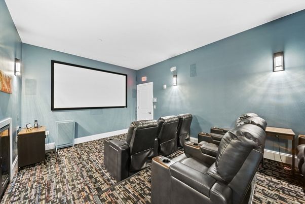 Home Theatre Room, Interior, Projection Screen, Theatre Room