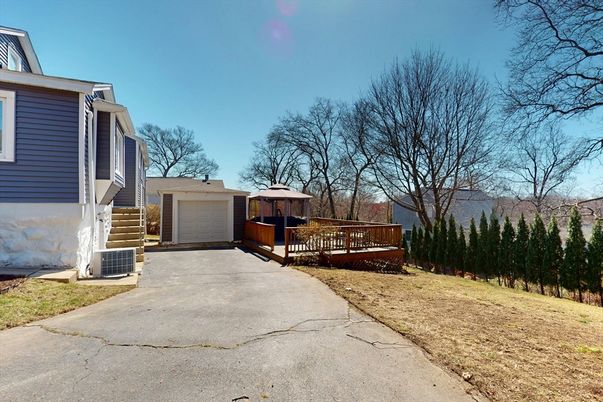Backyard, Detached Garage, Exterior