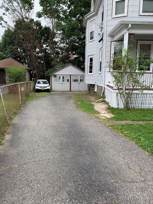 Backyard, Detached Garage, Exterior